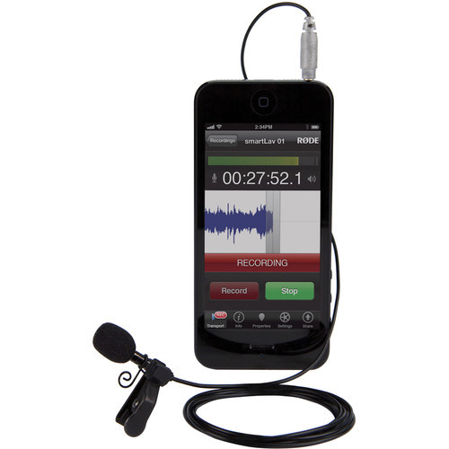 Rode smartLav+ Lavalier Microphone for iPhone and Smartphones