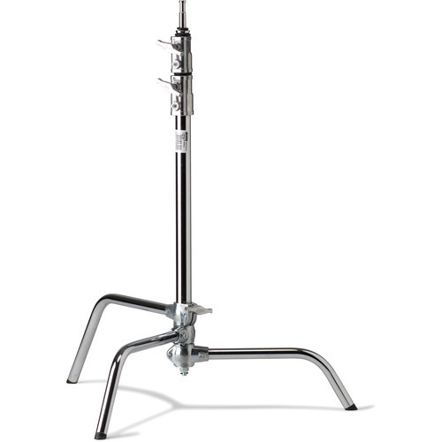 Kupo Master 20" Riser C-Stand with Sliding Leg (Silver, 6.5')