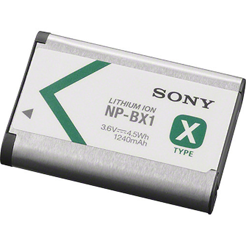 Sony - NP-BX1 Rechargeable Batt Pack (3.6V, 1240Mah). hx-90