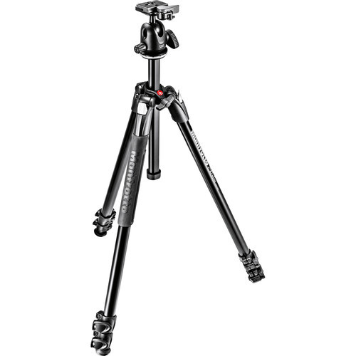 Manfrotto - MK290XTA3-BHUS 290 Xtra Aluminum Tripod with Ball Head
