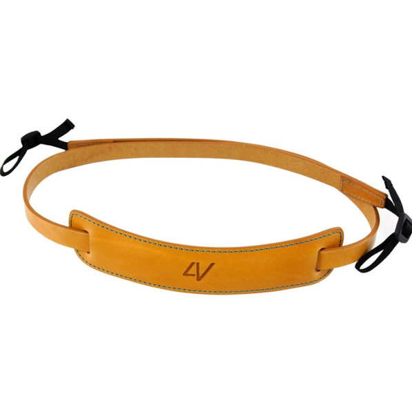 4V Design Medium Neck Strap Kit Classico Tuscany Leather Natural/Cyan