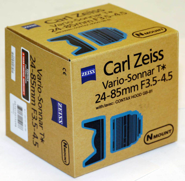 CONTAX Carl Zeiss Vario-SonnarT* 24-85mm F3.5-4.5(品)