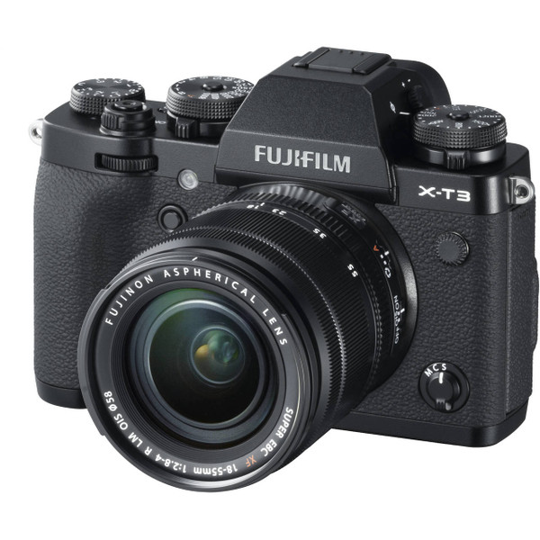 FUJIFILM X-T3 ブラック Fujifilm X-T3 Mirrorless Digital Camera with 18-55mm Lens