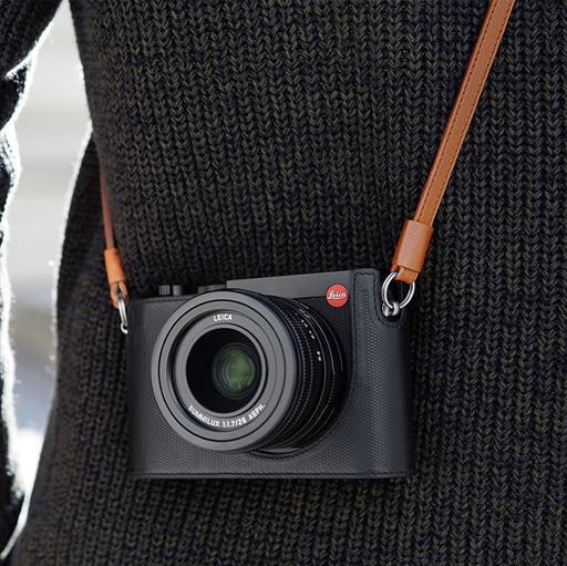 Leica - Q2 Carrying Strap (Brown) at Ace Photo