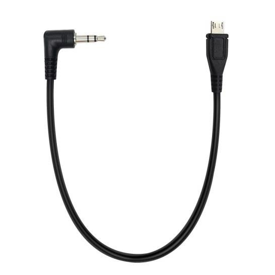 Duttek Micro USB to 3.5mm Jack Audio Adapter Cable, Audio to Micro USB,  Right Angled Micro USB Male to 4 Pole 3.5mm Female Cable Cord for Active  Clip