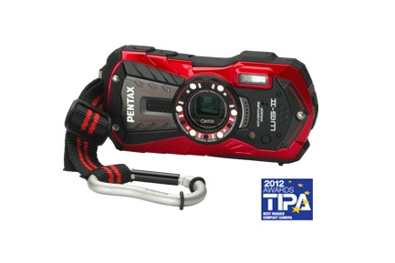 Gps Pentax Wg2 Pentax Optio WG-2 Azure Blue Waterproof Shockproof