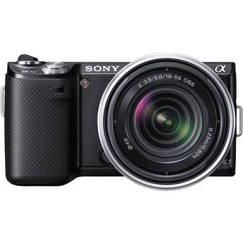 Sony Alpha NEX-5N Digital Camera With 18-55Mm(Black)