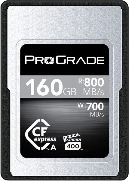 Prograde digital製CF express type A 160GB ProGrade Digital Iridium PGCFX1600GIPBH Replacement for
