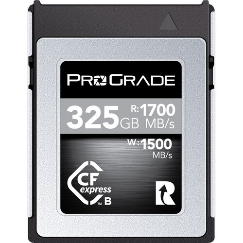 PROGRADE CFexpress TypeB 325GB Cobalt ④ ProGrade Digital 325GB CFexpress 2.0 Type-B Cobalt Memory C