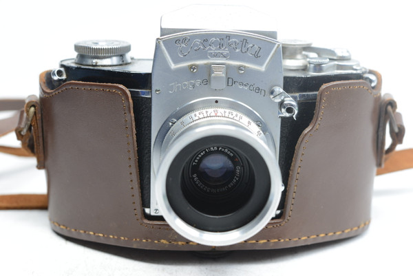 Ihagee Exa Dresden Tessar 50mm F3.5 革ケース Ihagee Exa Dresden Tessar 50mm F3.5 革ケース Ihagee Exa Dresden