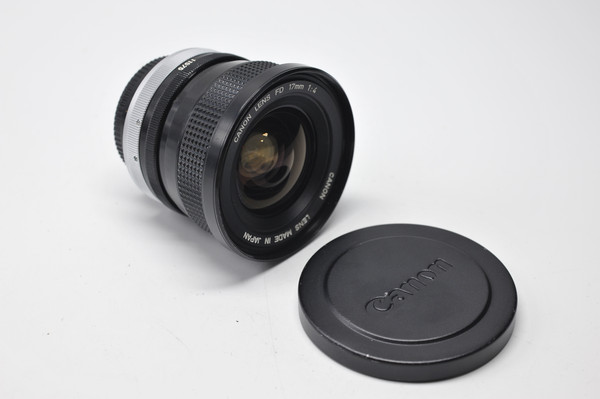 【希少】Canon キヤノン FD 17mm f4 S.S.C. CANON FD 17mm F4 [Rare Early Model, S/N 12xxx, No SSC Marking O