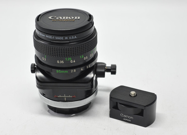 Pre-Owned - Canon 35MM TS F2.8 FD S.S.C  TILT SHIFT lens