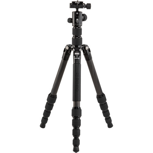 Benro Tripster Travel Tripod (0 Series, Black, Carbon Fiber) at