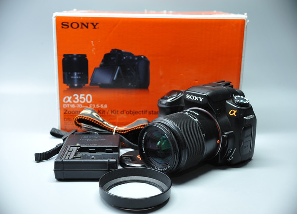 Pre-Owned - Sony DSLR-A350 w/18-70 BLACK 14.2MP,2.7