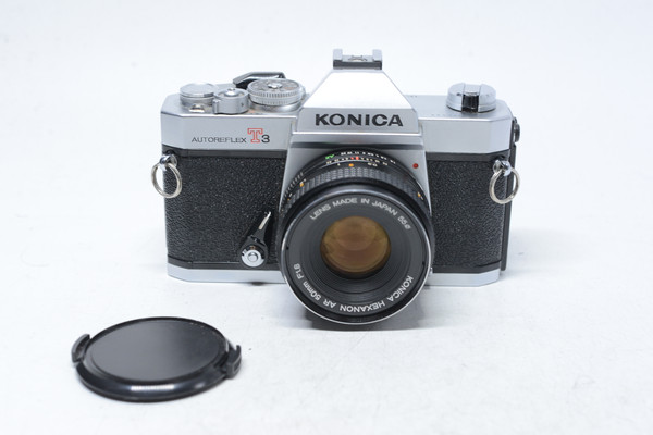 Pre-Owned - Konica Autoreflex T3 w/ 50mm F/1.8 Hexanon AR Ma