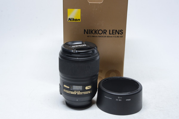 Pre-Owned - Nikon AF 60Mm F2.8D Micro-Nikkor at Ace Photo