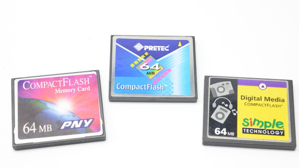 Pre-Owned - 64 Mb Assorted CF Memory Card,variable brand for