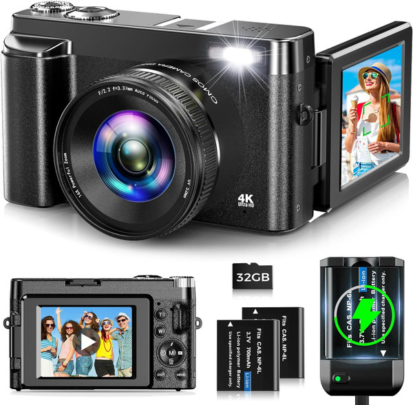 DC101 48MP VLOGGING DIGITAL CAmera w/16x zoom at Ace Photo