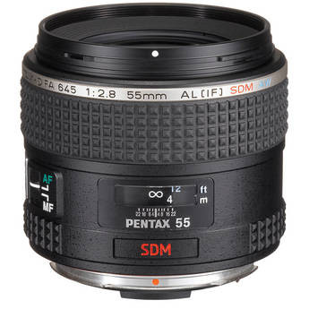 美品 PENTAX-D FA 645 55mm F2.8 SDM AW D FA 645 55Mm F2.8 AL[IF] SDM AW Lens at Ace Photo