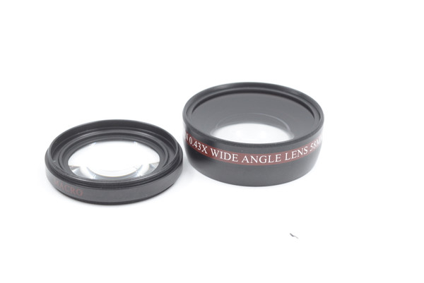 Pre-Owned Commander Optics HD 0.43X Wide Angle Lens 58mm thr