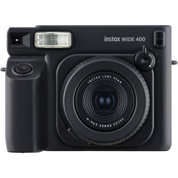 Fujifilm INSTAX WIDE 400 Instant Film Camera (Jet Black)