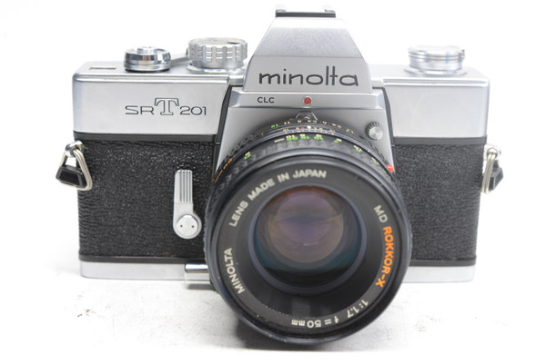 Pre-Owned - Minolta SRT 201 w/ Minolta MD Rokkor-X 50mm F/1.