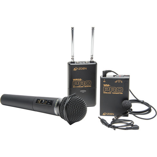 Azden Pro Series Dual-Channel VHF Wireless Kit (169.445 and