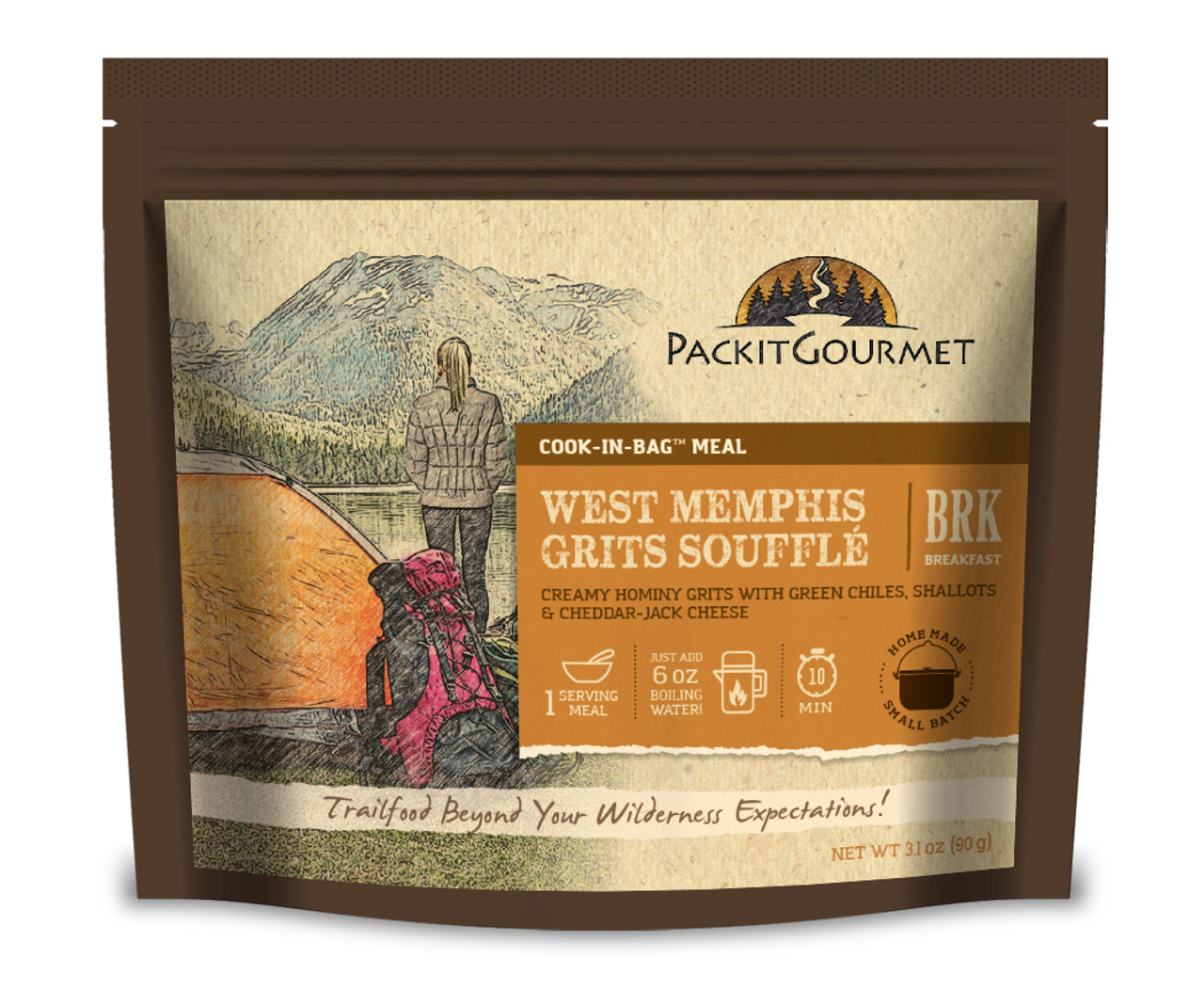 West Memphis Grits Souffle | Packit Gourmet