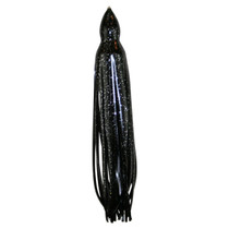 3.5 inch Midnight Black  Squid Skirt