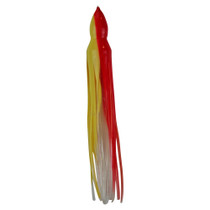 2.5 Inch Red and Yellow Squid Skirt 2.5 Inch Red and Yellow Squid Skirt