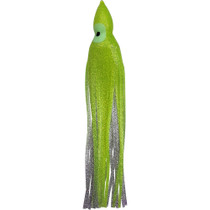 12 Inch Yellow and Silver Sparkle Squid Skirt 12 Inch Yellow and Silver Sparkle Squid Skirt