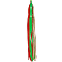 Red and Starlight Sparkle with Green Stripe from Squid Skirts Red and Starlight Sparkle with Green Stripe from Squid Skirts