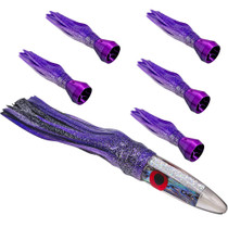 Purple and Silver Daisy Chain