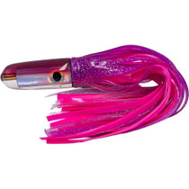 10 inch Plum Purple and Pink heavy bullet head trolling lure
