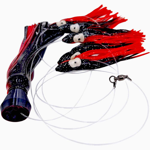 Red and Black Daisy Chain Red and Black Daisy Chain