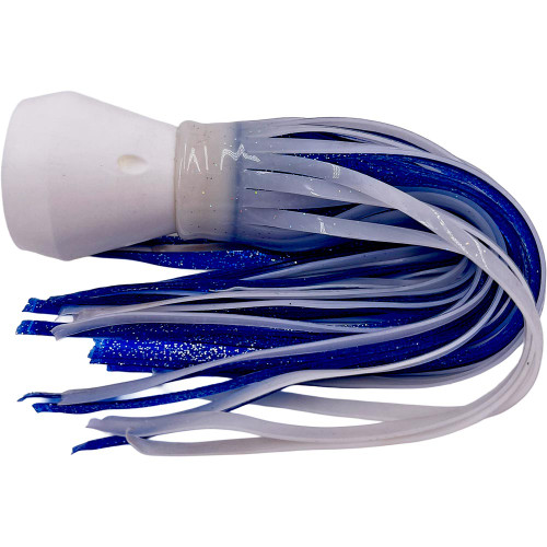 White and Blue Jet Head Smoker White and Blue Jet Head Smoker