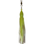 Squid Skirt Hoochie Lure - Yellow & Silver Sparkle