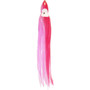 9 inch red and pink with eyes Squid Skirt
