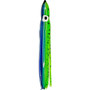 Blue and Green Spekle with Black Stripe with eyes from Squid Skirts