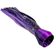 Jet Head Smoker - Black and Purple tuna lue from Squid Skirts