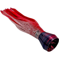 Jet Head Smoker - Red and Silver tuna lue from Squid Skirts