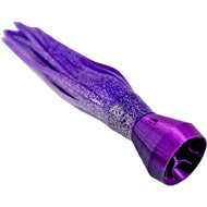 Jet Head Smoker - Light Purple and Silver tuna lue from Squid Skirts