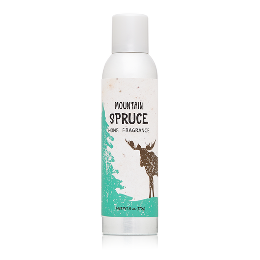 6 oz. Mountain Spruce Home Fragrance with essential oils.