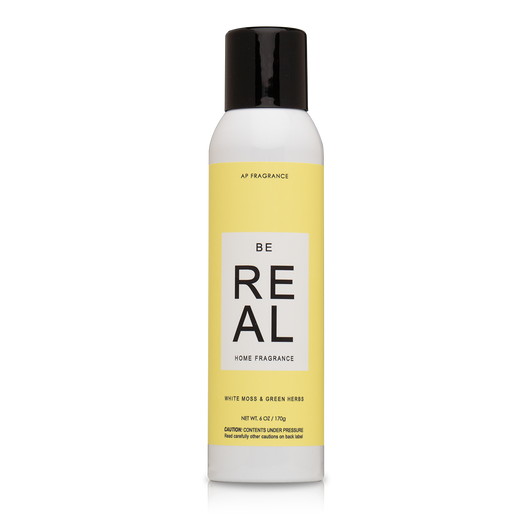 6 oz. BE REAL Home Fragrance Spray with essential oils.