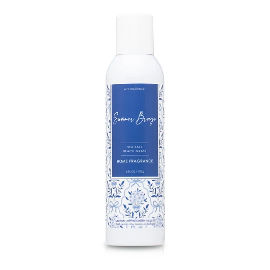 6 oz. Summer Breeze Home Fragrance, with essential oils.