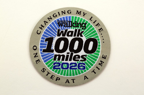 2026 Walk 1000 miles logo patch