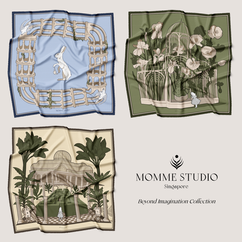 &quot;Beyond Imagination&quot;, Silk Scarf Collection