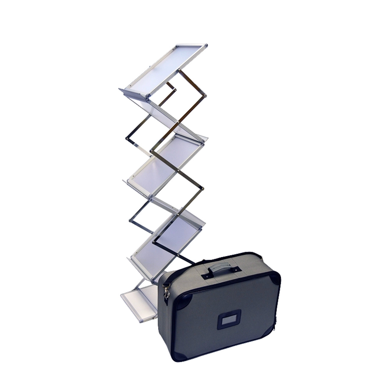 Zed-up Details about   Portable Trade Show Literature Rack 