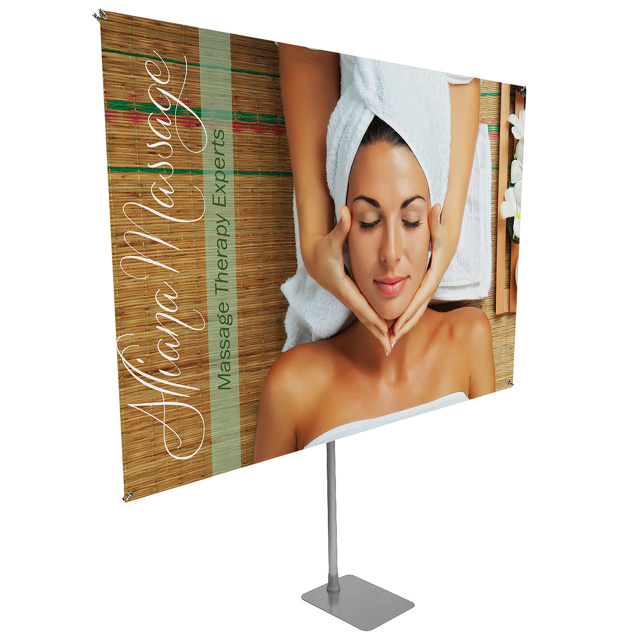 360 Compass Horizontal Banner Stand Horizontal Banner Stand