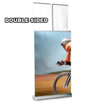 36" Two Step Retractable Stand Double Sided